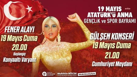 Antalya Büyükşehir Belediyesi, 19 Mayıs’a Hazır